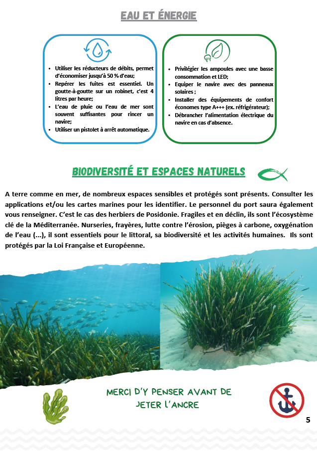 bonne conduite environnement plaisance var