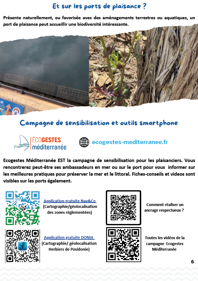 bonne conduite plaisance var environnement