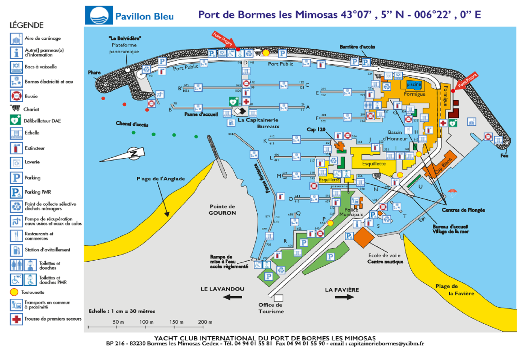Port de plaisance var plan